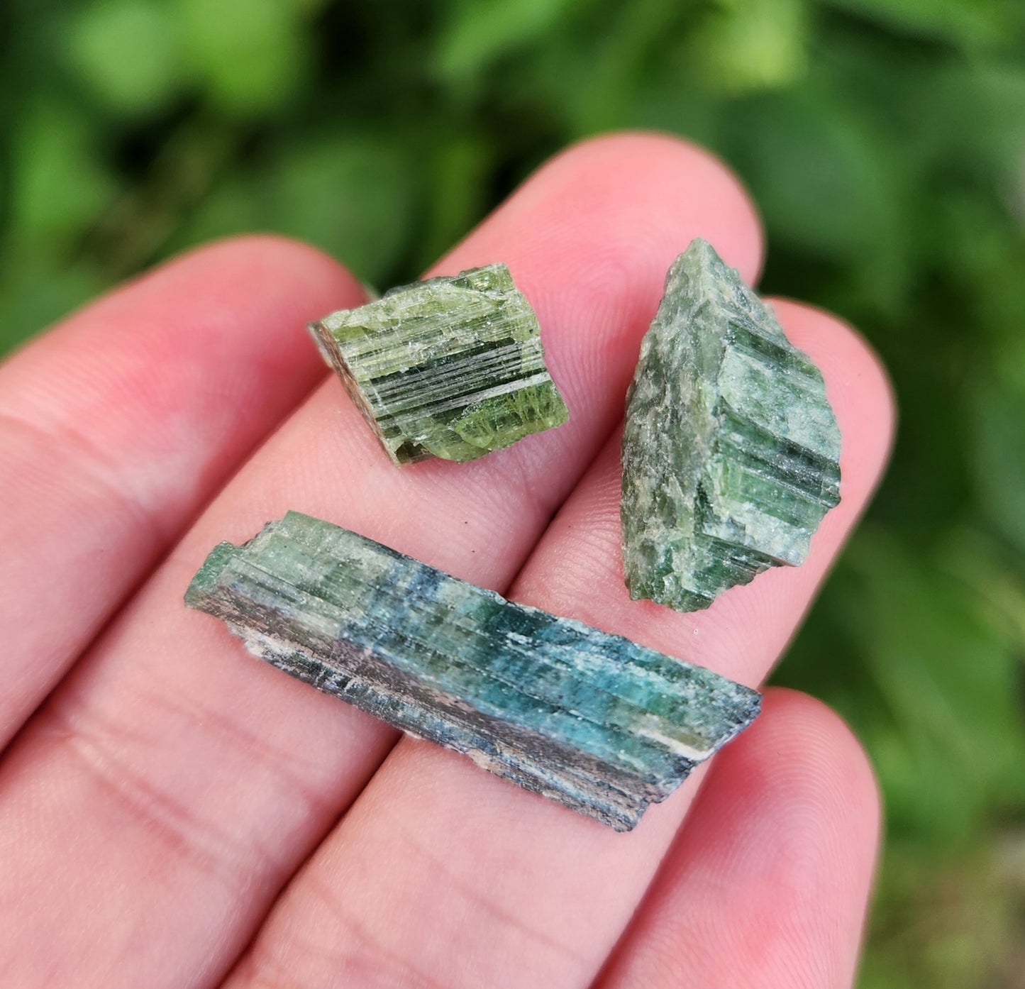 Green Tourmaline Crystal