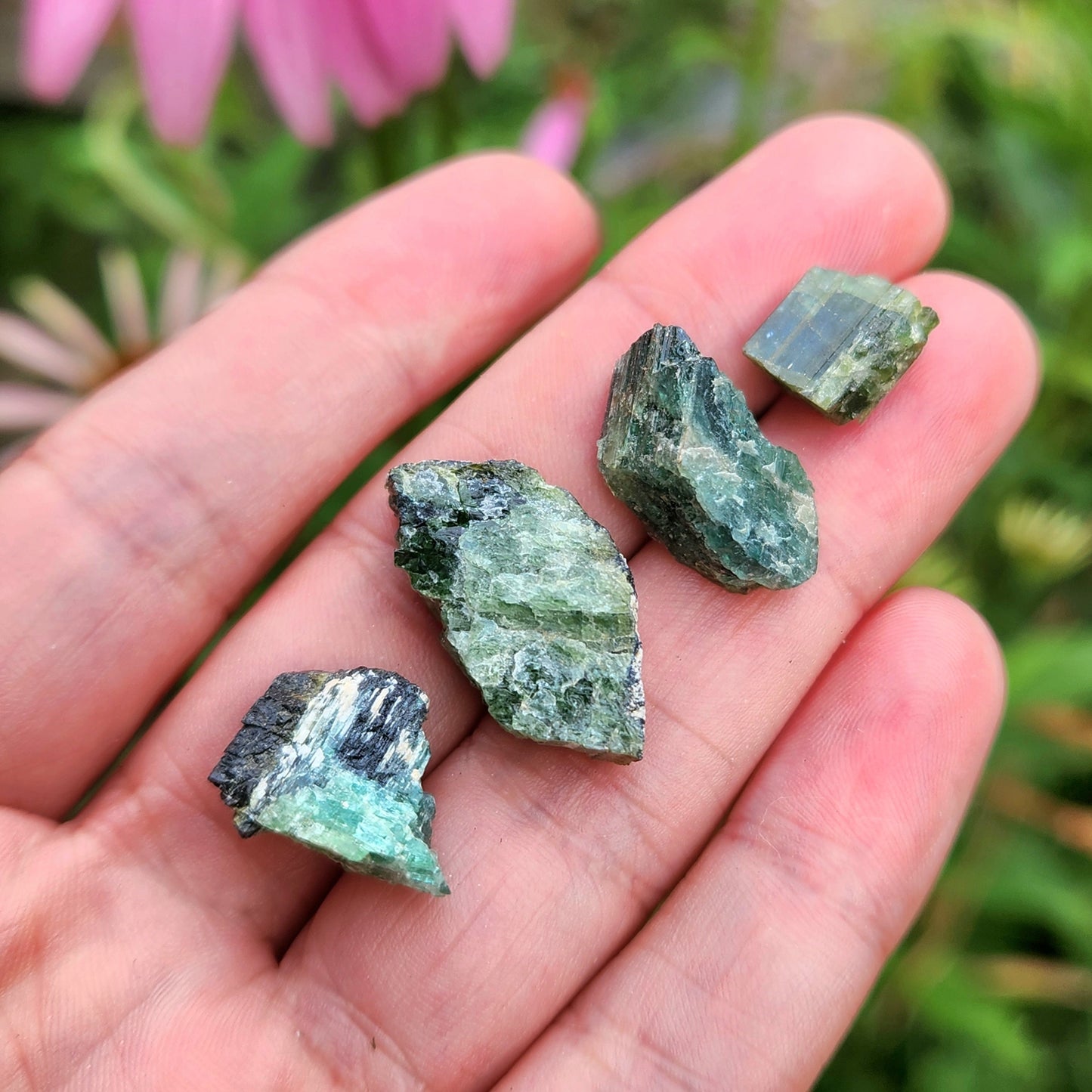 Green Tourmaline Crystal