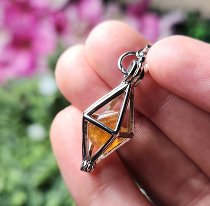 Spessartine Garnet Pendant