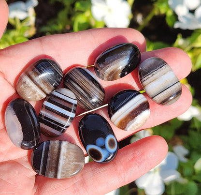 Black Striped Agate