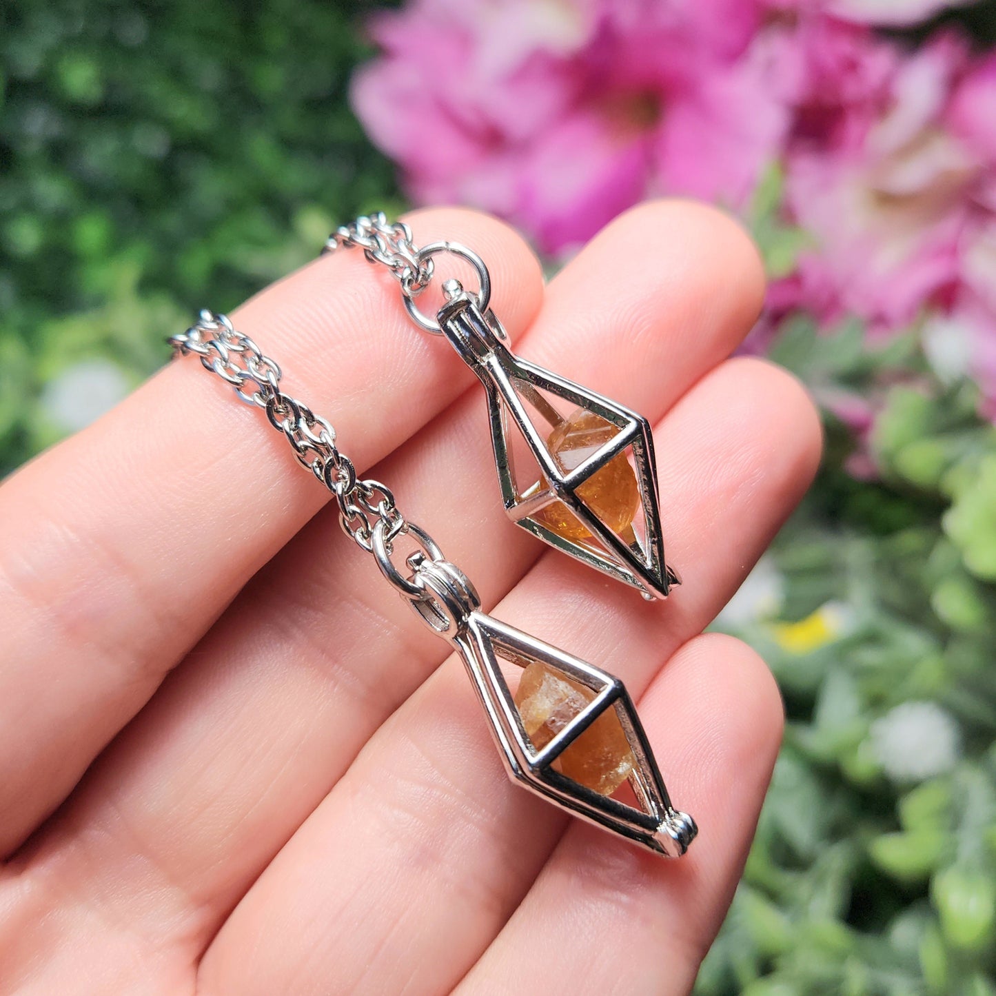 Spessartine Garnet Pendant