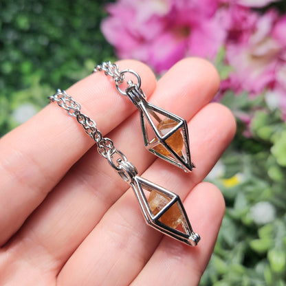 Spessartine Garnet Pendant