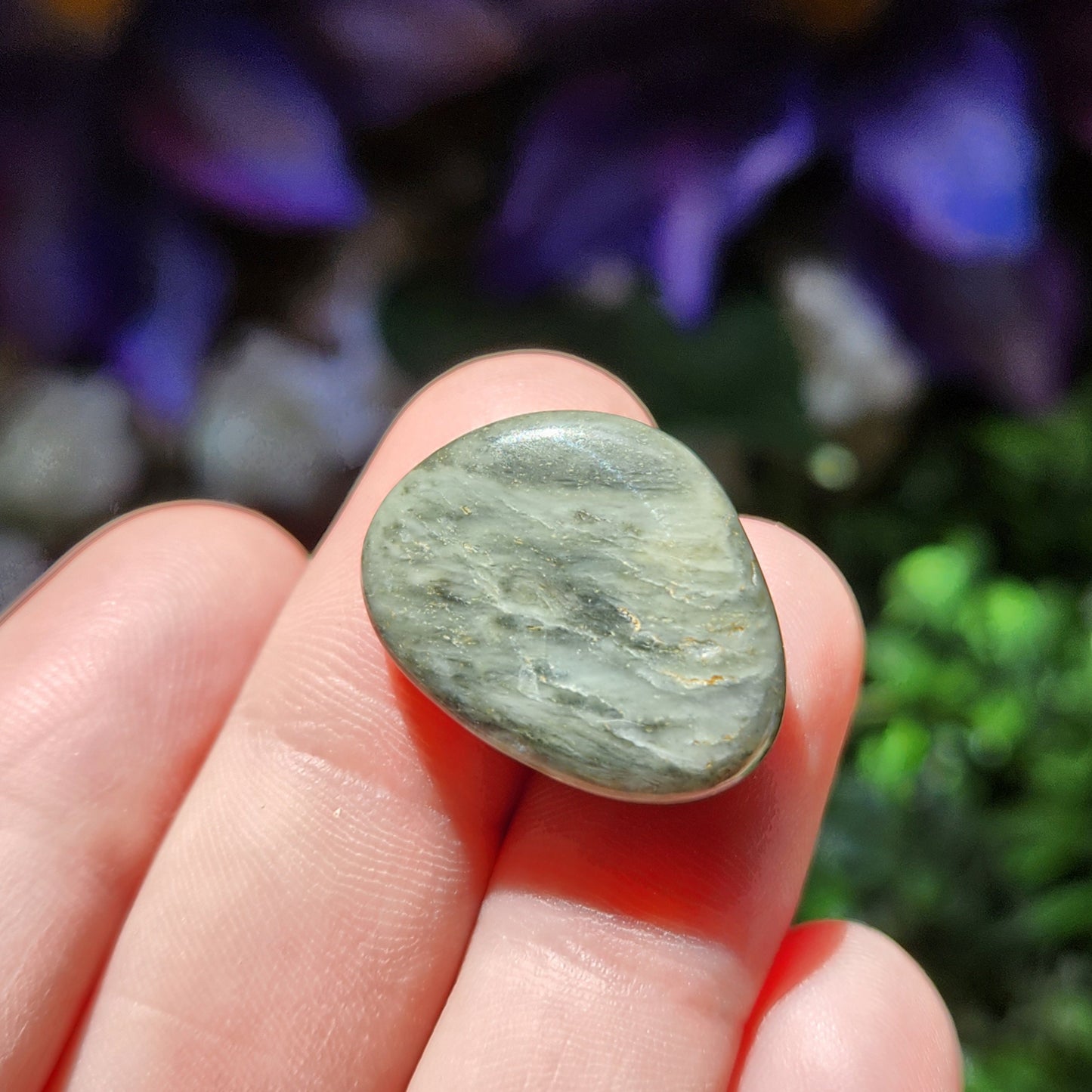 Silver Leaf Jasper Crystal