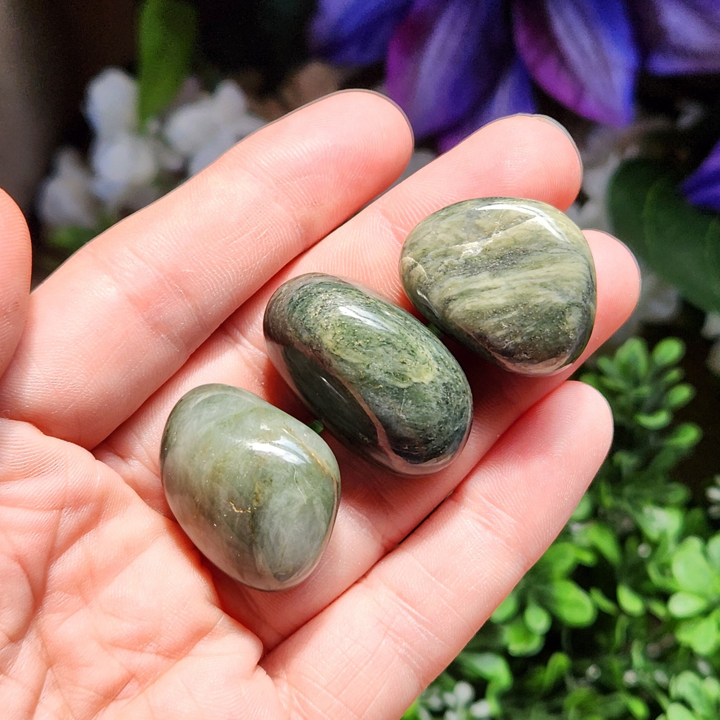 Silver Leaf Jasper Crystal