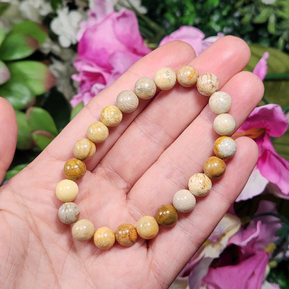 Fossilized Coral Bracelet