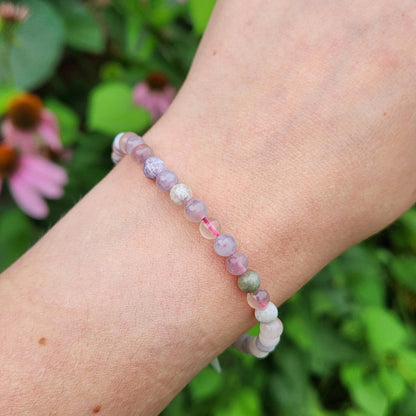 Cherry Blossom Tourmaline Bracelet