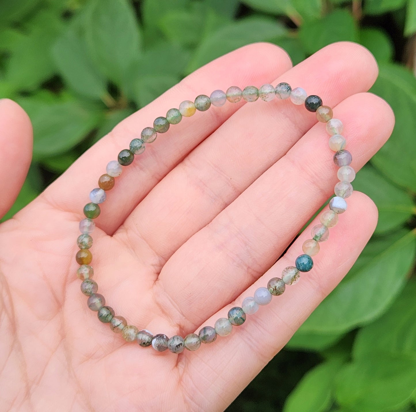 Moss Agate Bracelet