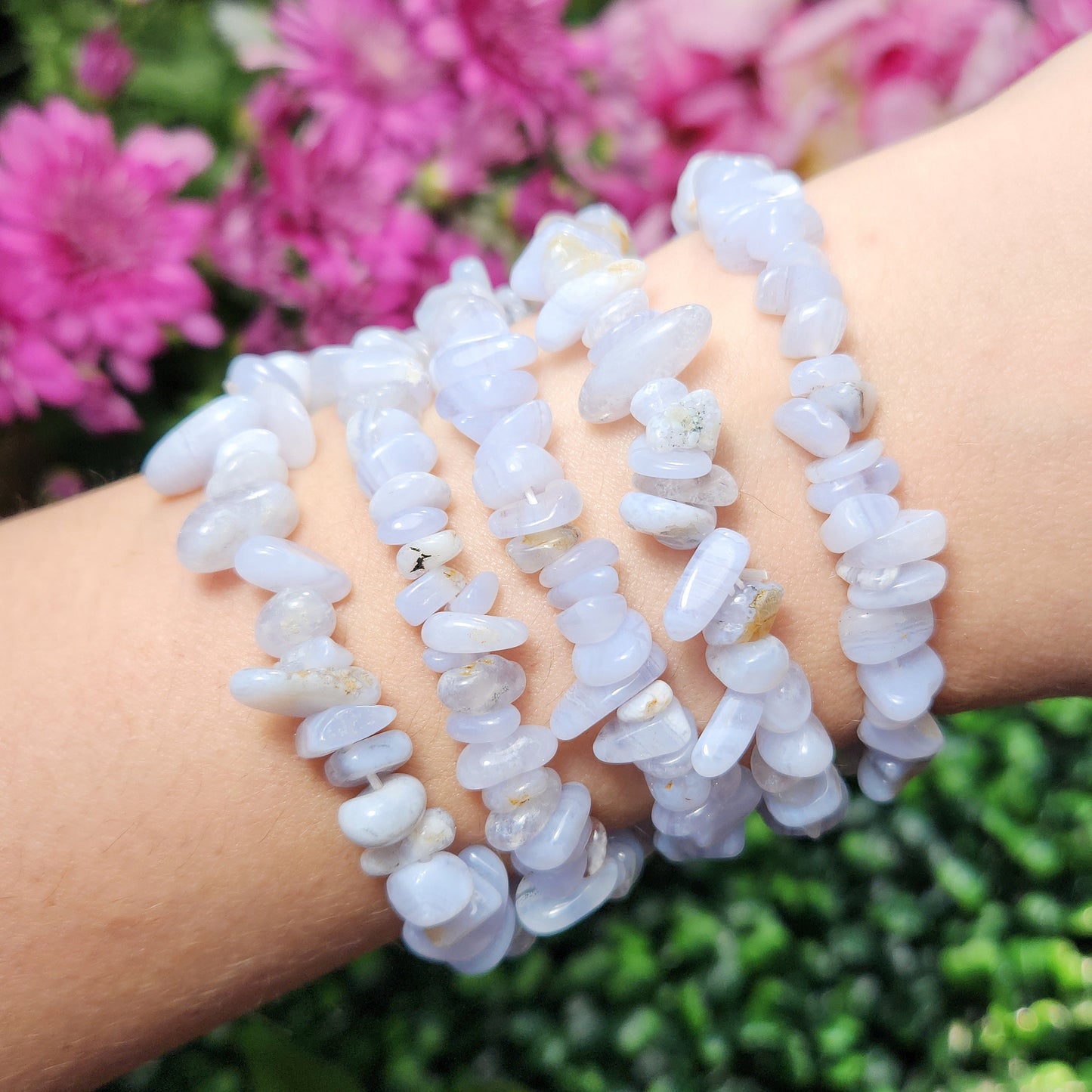 Blue Lace Agate Bracelet