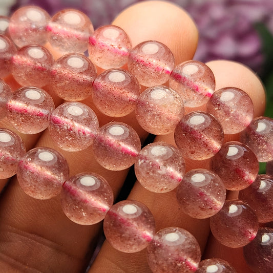 Strawberry Quartz Bracelet