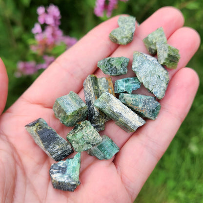 Green Tourmaline Crystal