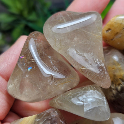 XL Rutilated Quartz Crystal