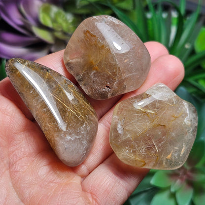 XL Rutilated Quartz Crystal