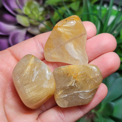 XL Rutilated Quartz Crystal