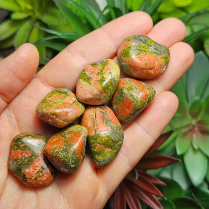 Tumbled Unakite Crystal