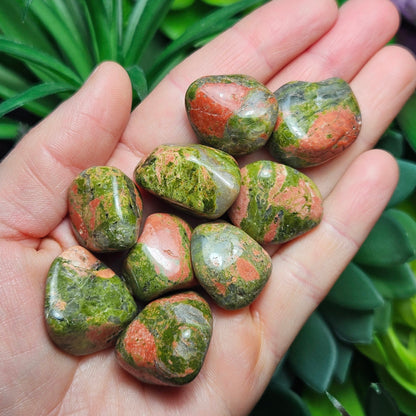 Tumbled Unakite Crystal