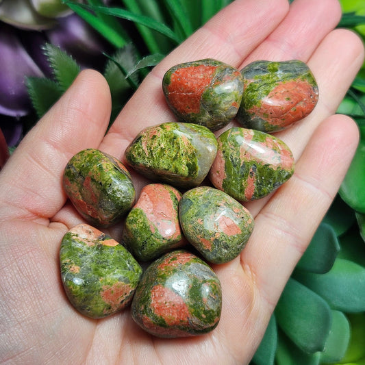 Tumbled Unakite Crystal