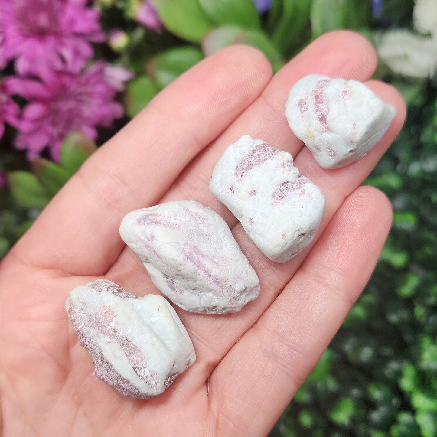 Purple Tourmaline in Quartz