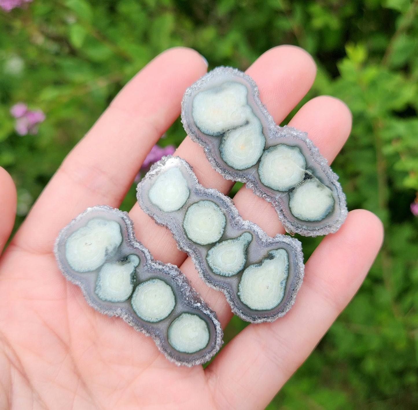 Amethyst Stalactite Slice