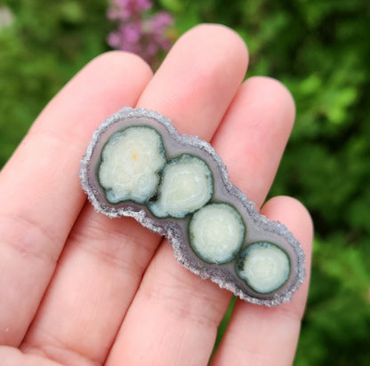 Amethyst Stalactite Slice