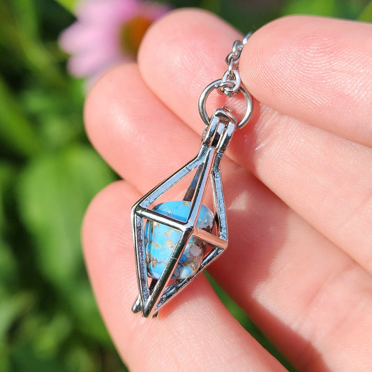 Kazakhstan Turquoise Pendant