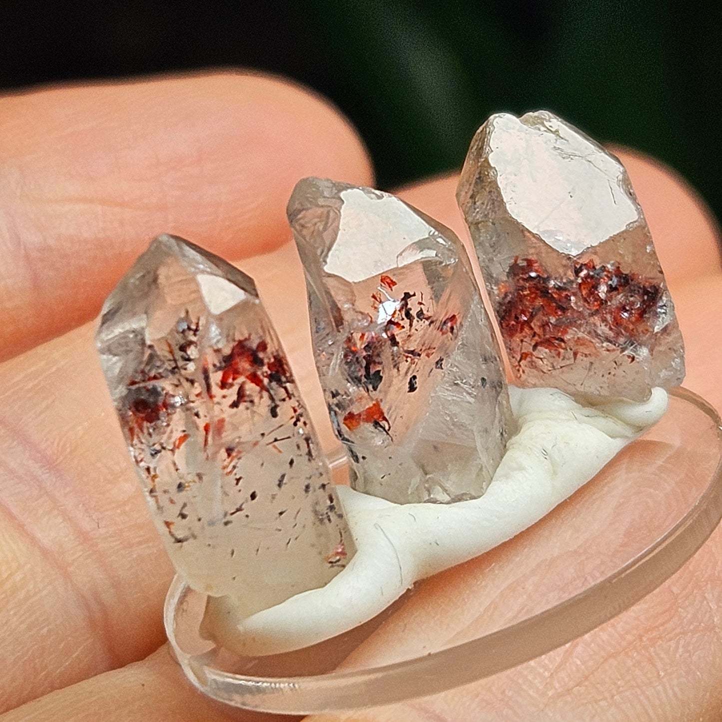 Lepidocrocite in Quartz