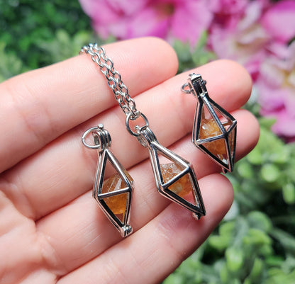 Spessartine Garnet Pendant