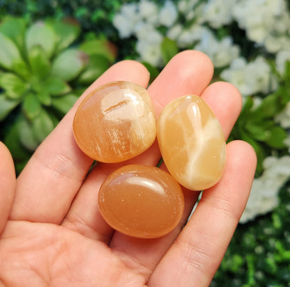 Honey Calcite Tumble