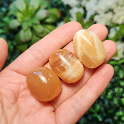 Honey Calcite Tumble
