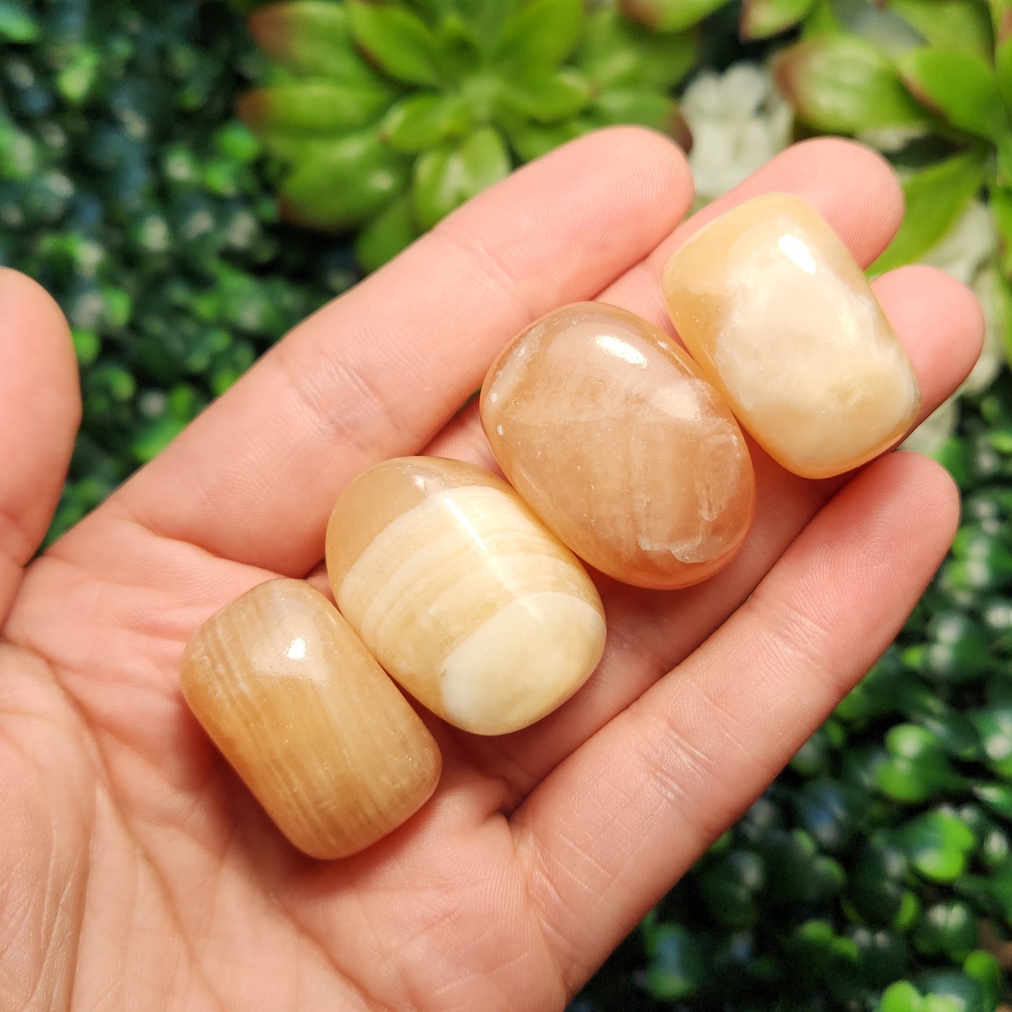Honey Calcite Tumble