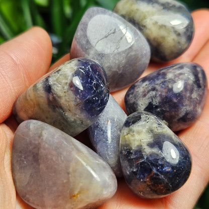 Iolite Tumbled Stone
