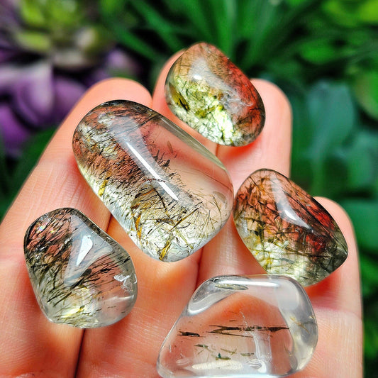 RARE Green Actinolite Quartz
