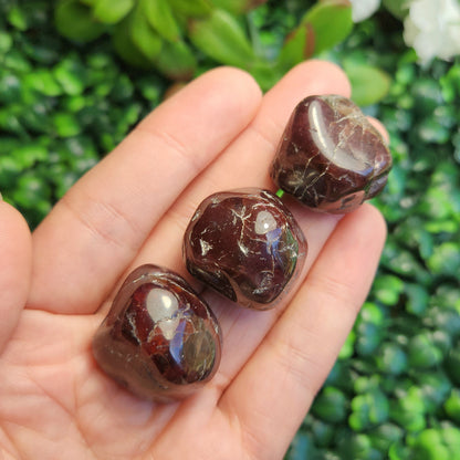 Blood Red Garnet Crystal