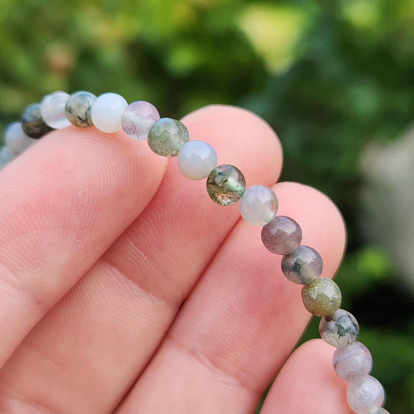Moss Agate Bracelet