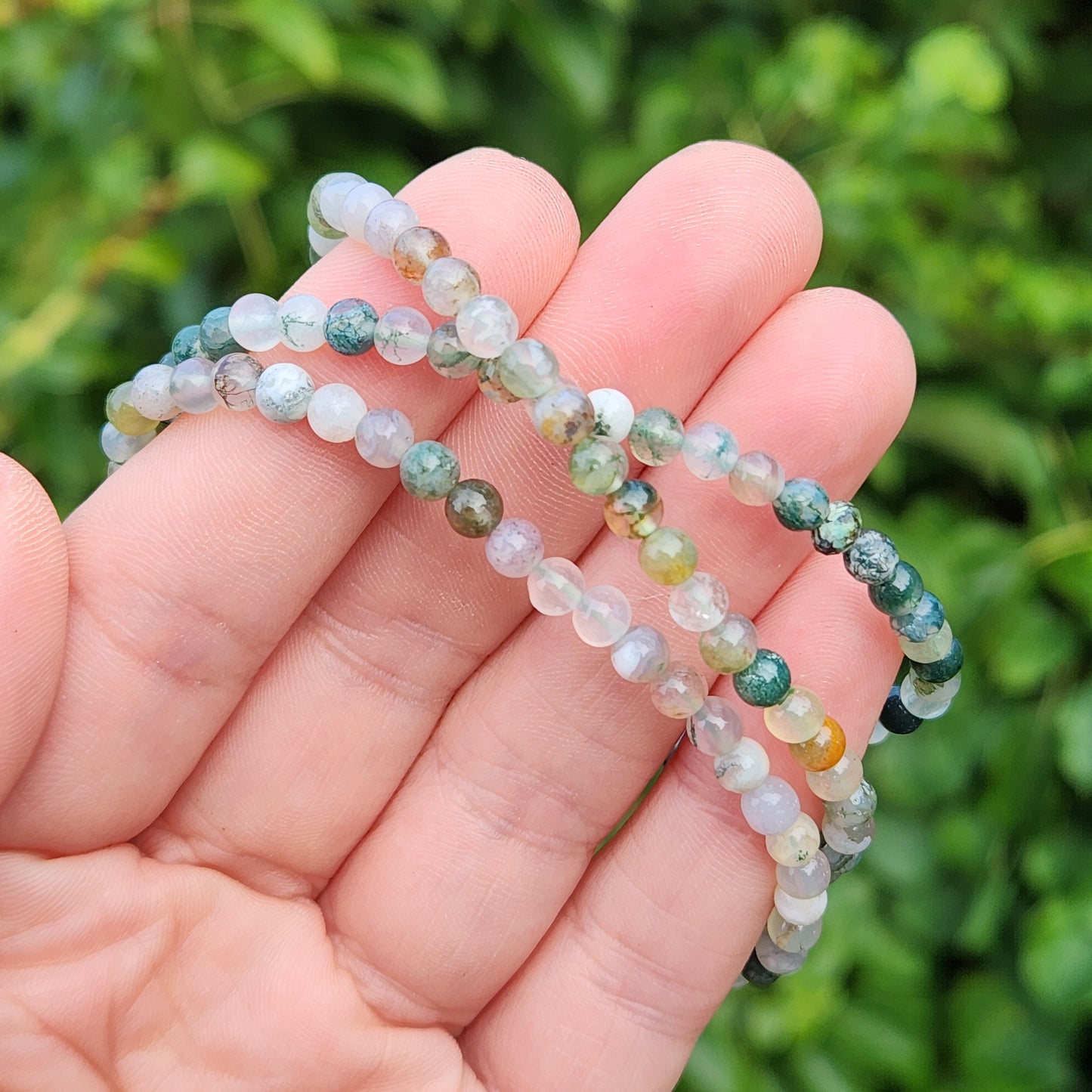 Moss Agate Bracelet