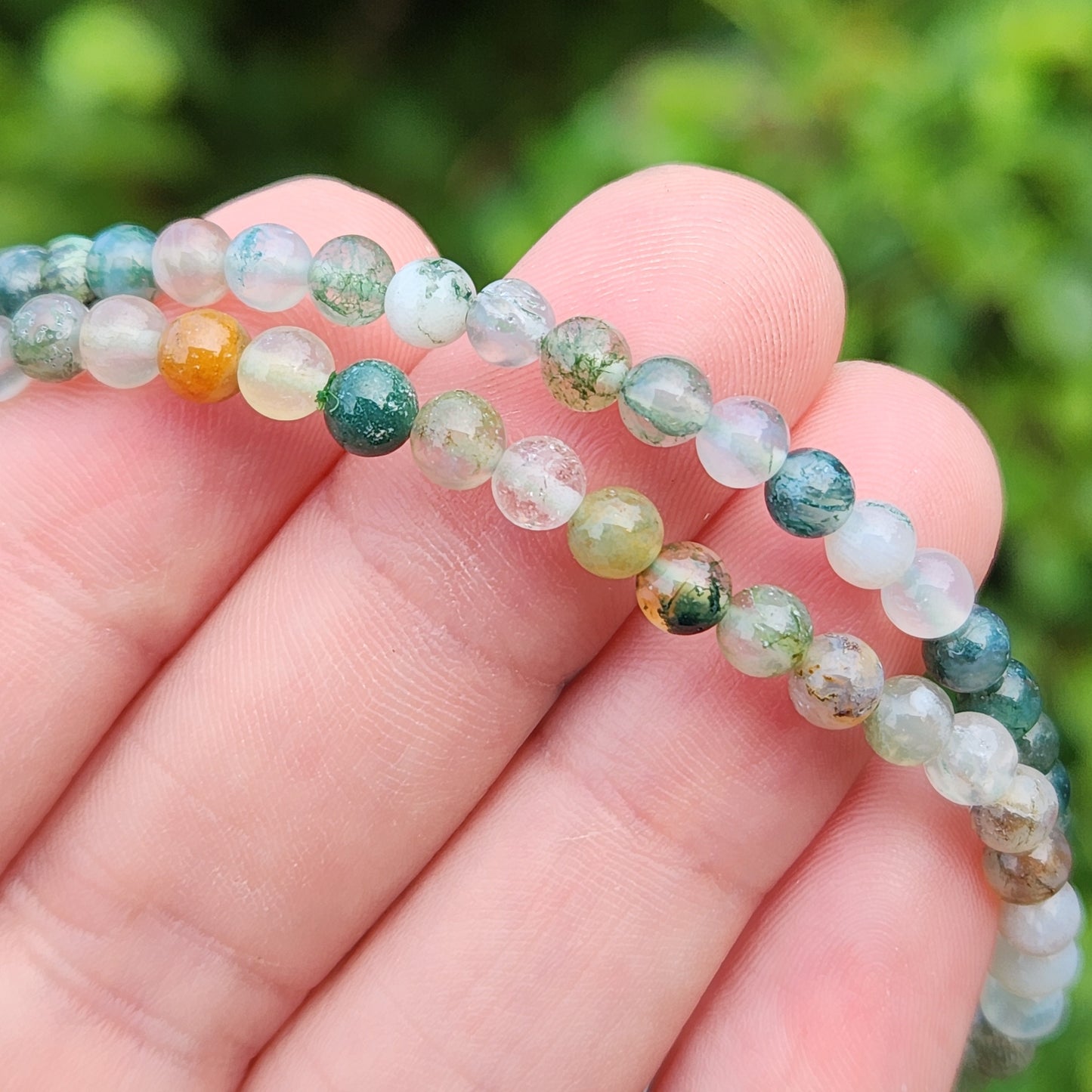 Moss Agate Bracelet