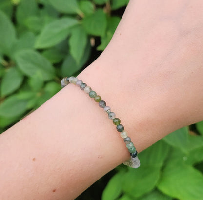 Moss Agate Bracelet