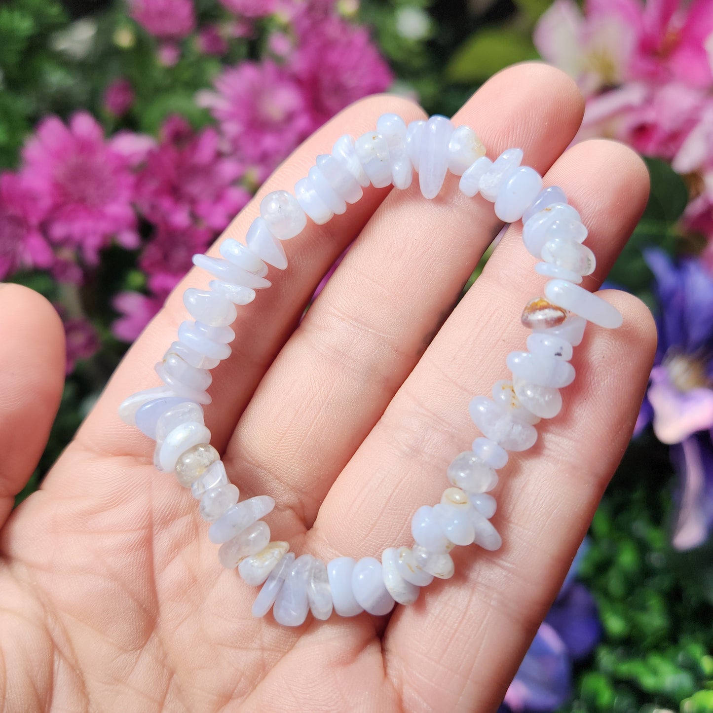 Blue Lace Agate Bracelet
