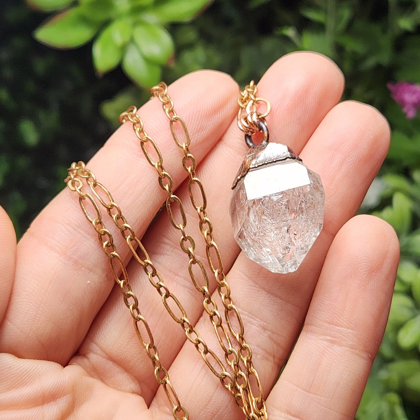 Enhydro Quartz Necklace