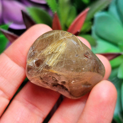 XL Rutilated Quartz Crystal