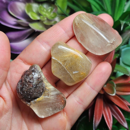 XL Rutilated Quartz Crystal