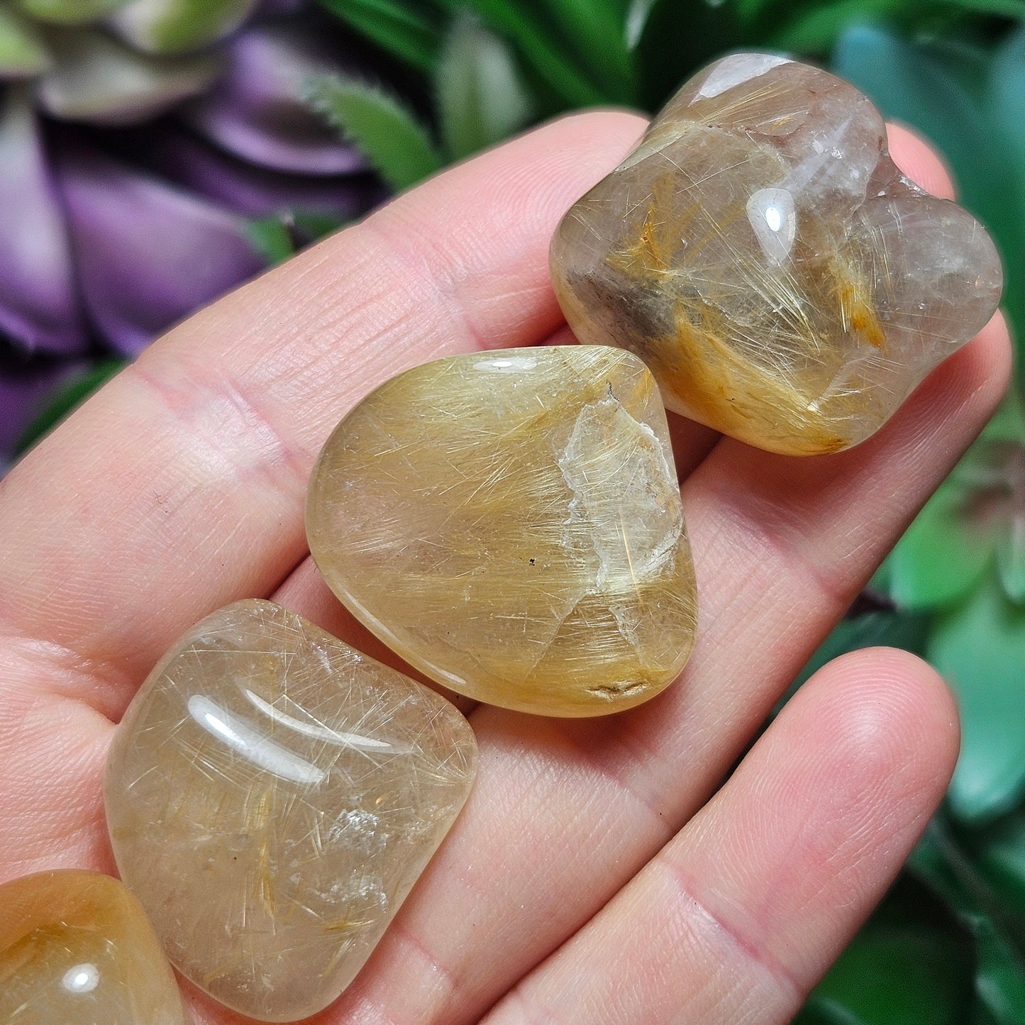 XL Rutilated Quartz Crystal