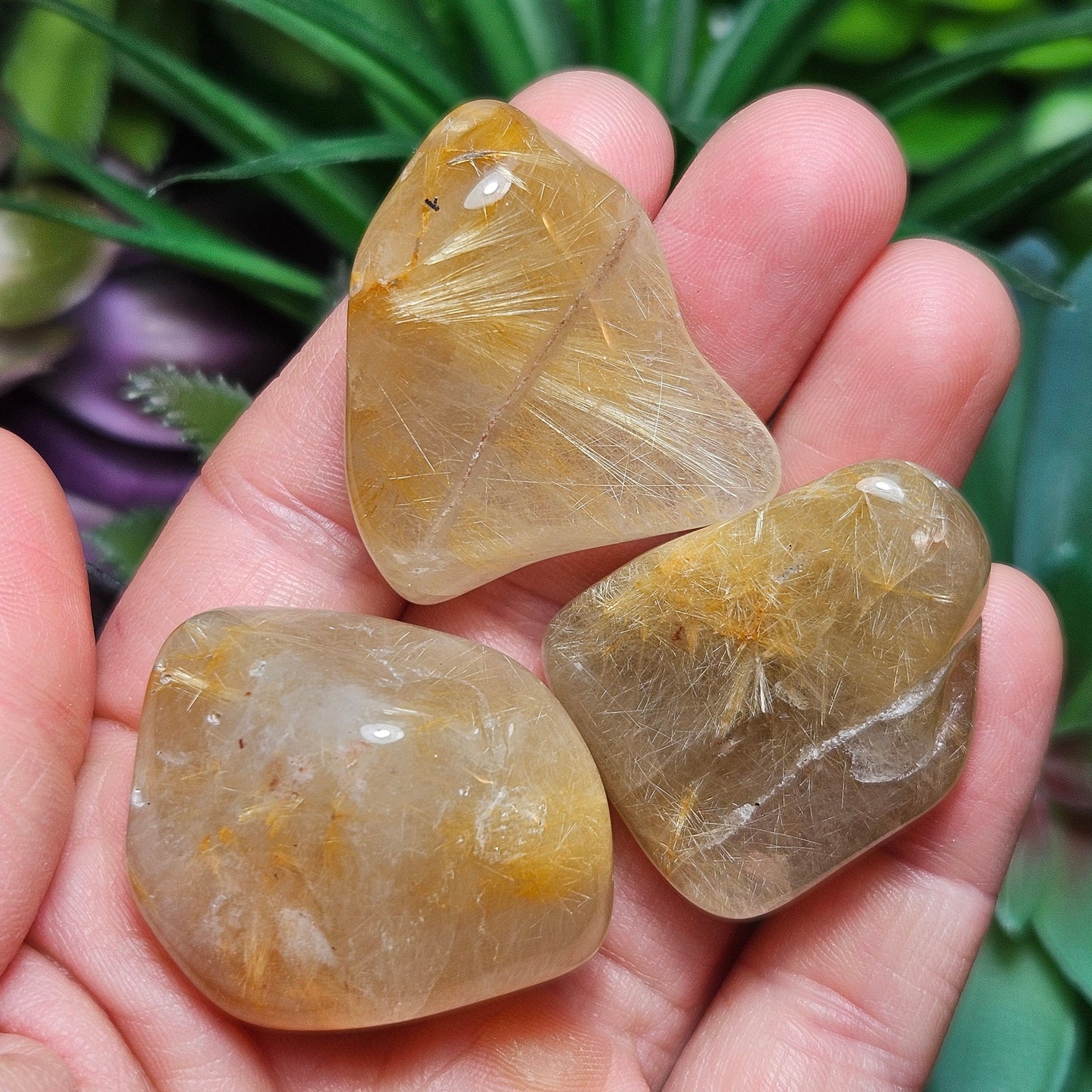 XL Rutilated Quartz Crystal
