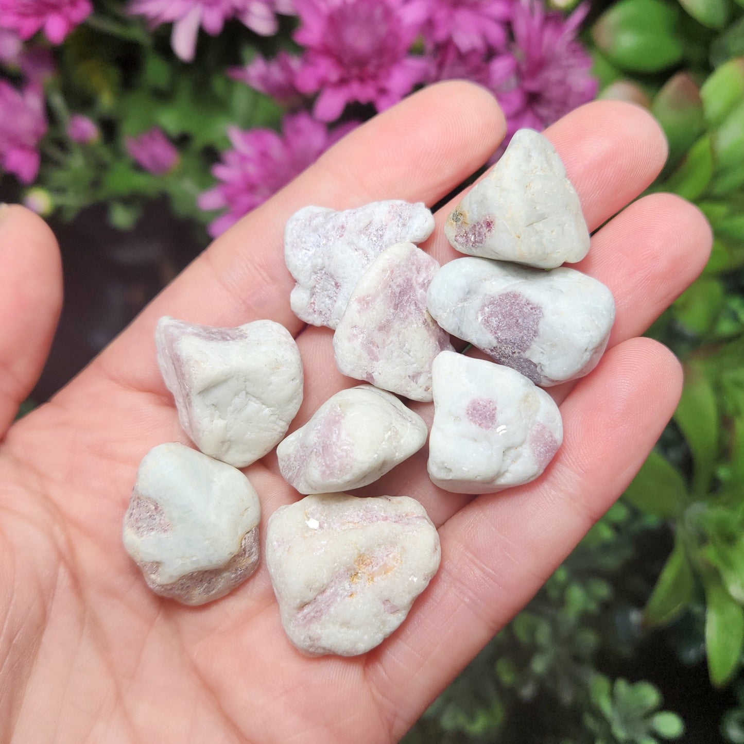 Purple Tourmaline in Quartz