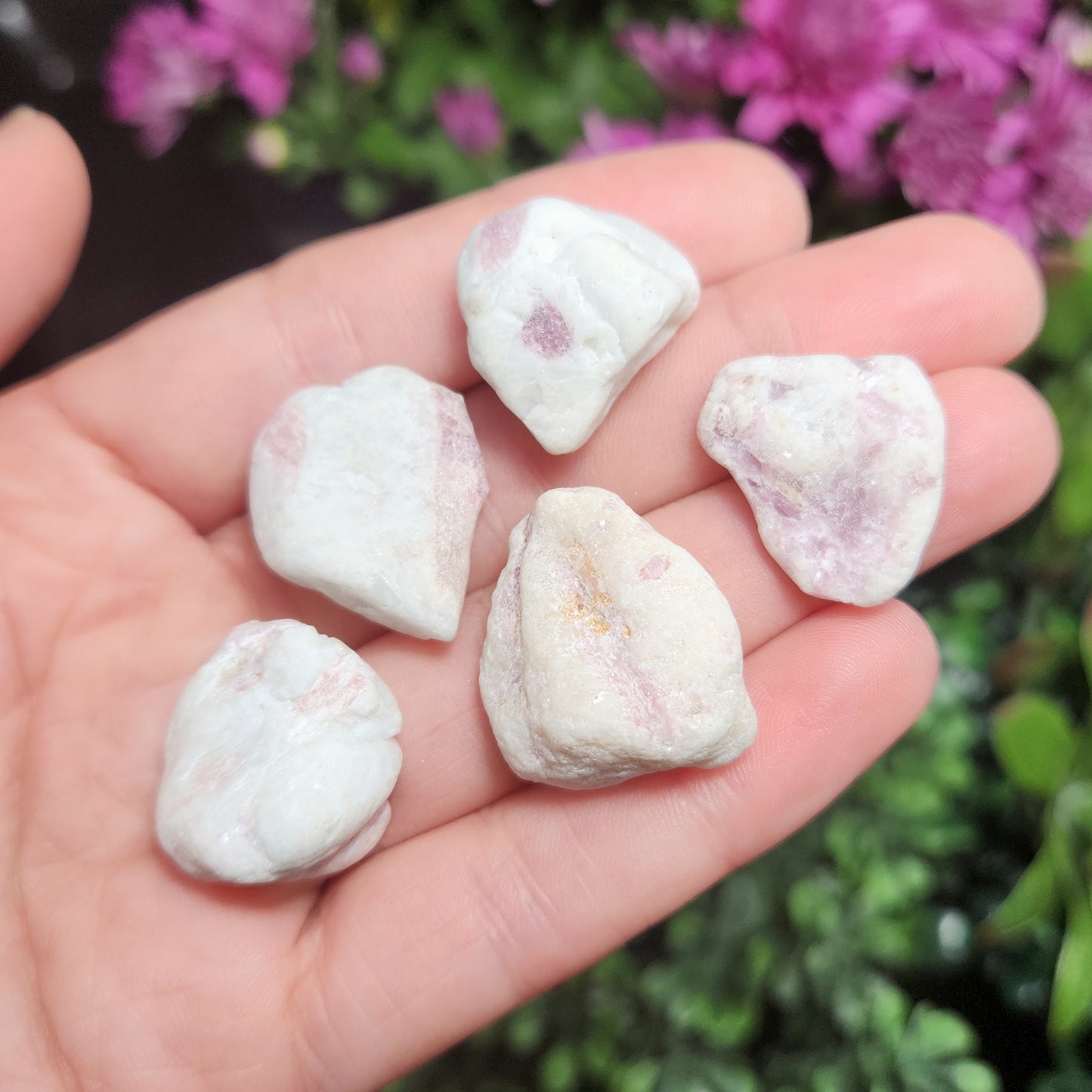 Purple Tourmaline in Quartz