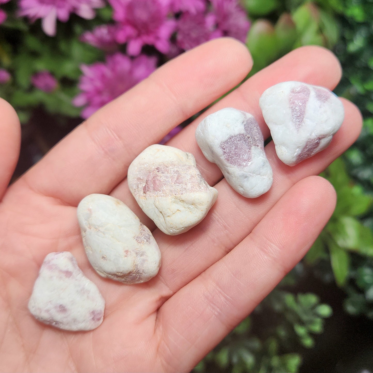 Purple Tourmaline in Quartz