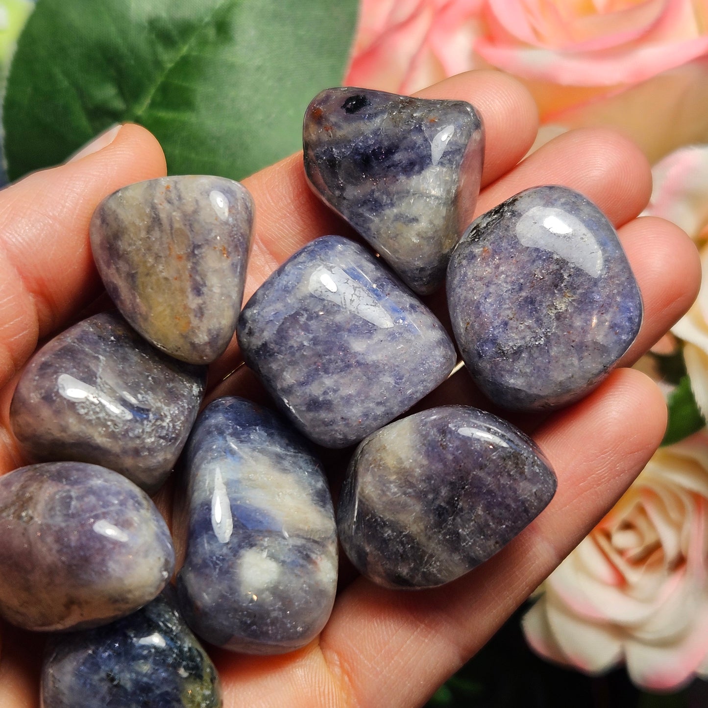Iolite Tumbled Stone
