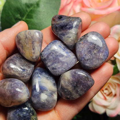 Iolite Tumbled Stone
