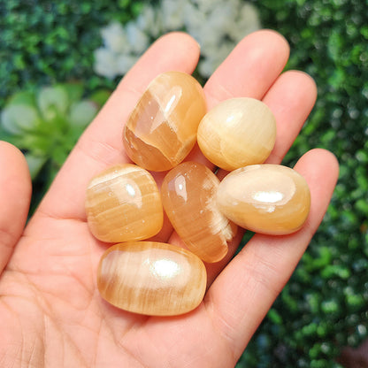 Honey Calcite Tumble