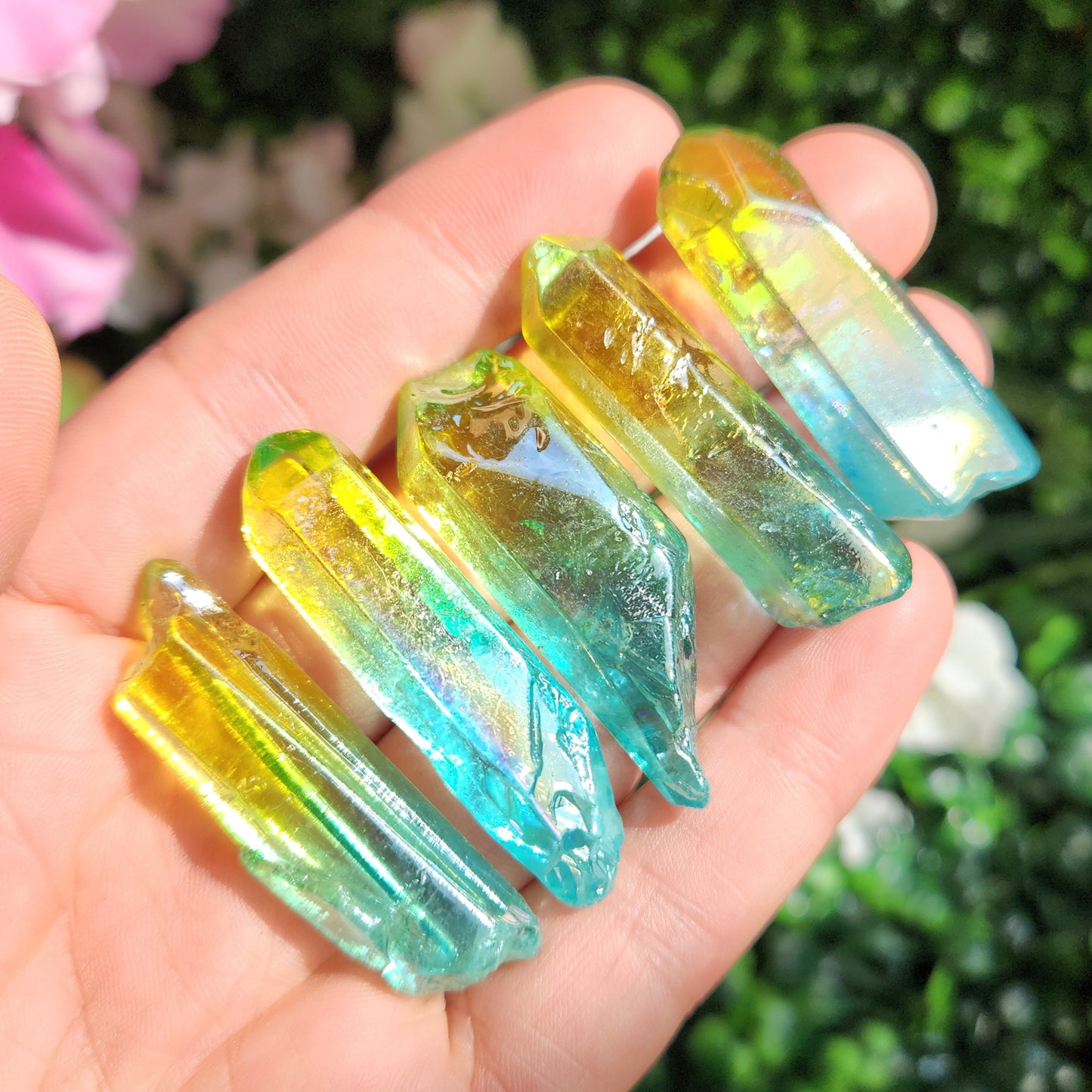 Aura Quartz Crystal