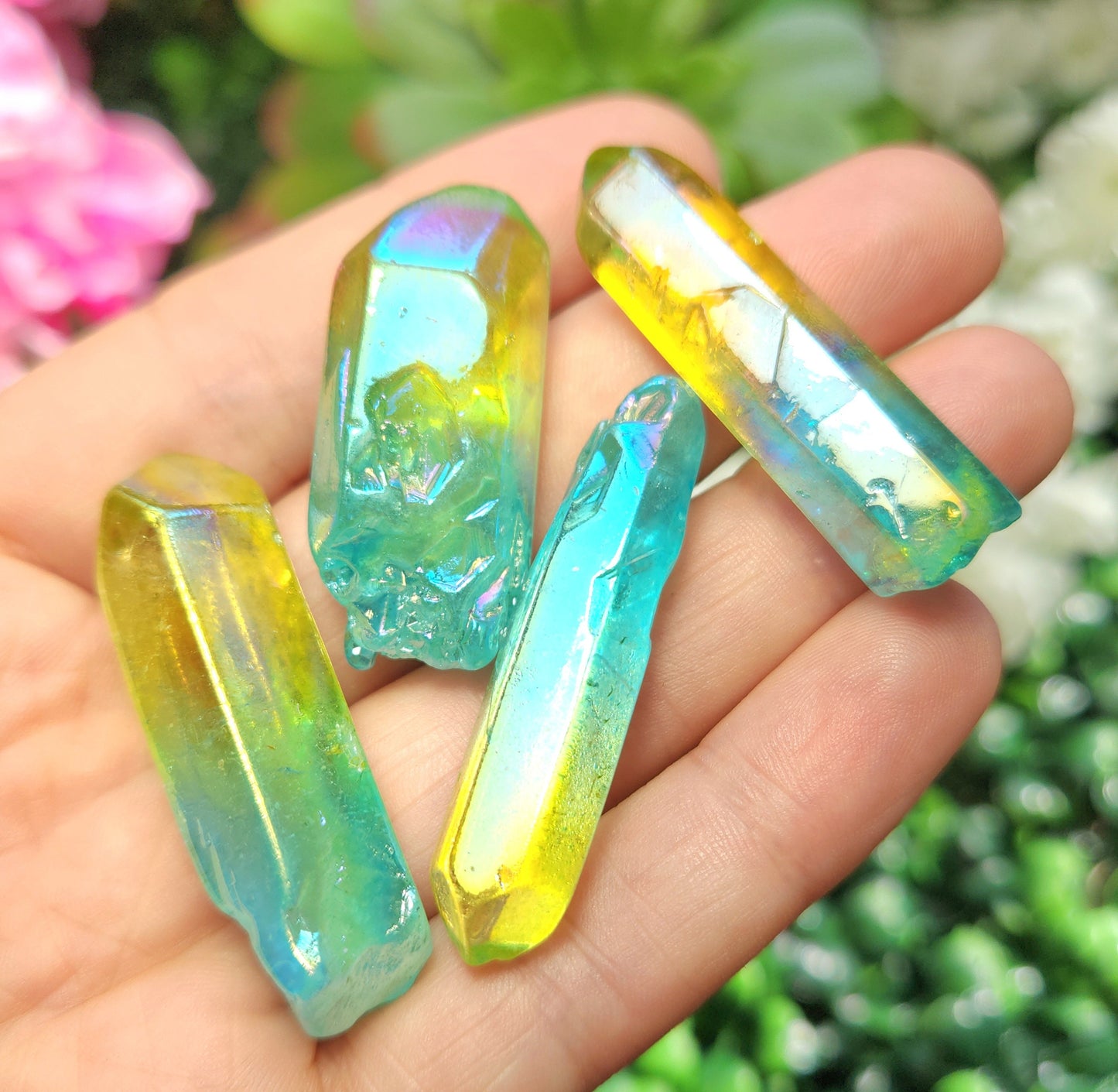 Aura Quartz Crystal
